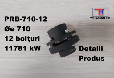 11781kW Cuplaje elastice 12 bolturi motoare electrice PRB-710-12