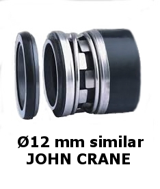 Etansare mecanica cu burduf Ø12mm JOHN CRANE