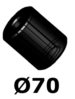 Bucse cuplaje elastice Ø70 (70x38x72)