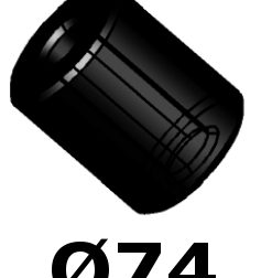 Bucse cuplaje elastice Ø74 (74x40x52)