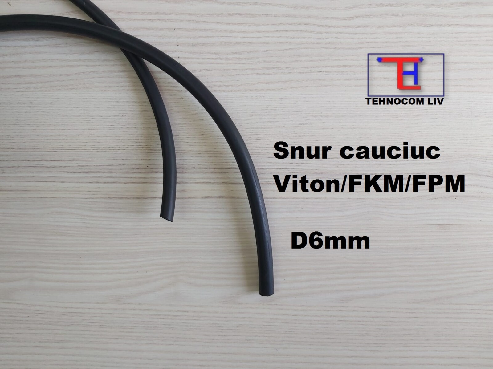 Șnururi O cauciuc FKM Diametrul 6mm