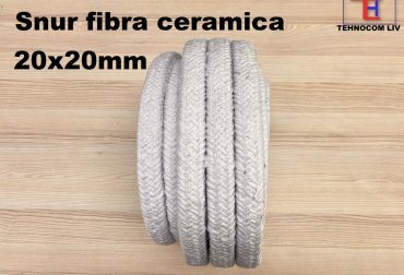 Snur fibra ceramica 20x20mm rola 10Kg